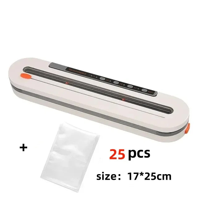 New Automatic 30cm Vacuum packaging machine Food Vacuum sealer for Dry wet soft powder Household food Storage Sealing machine