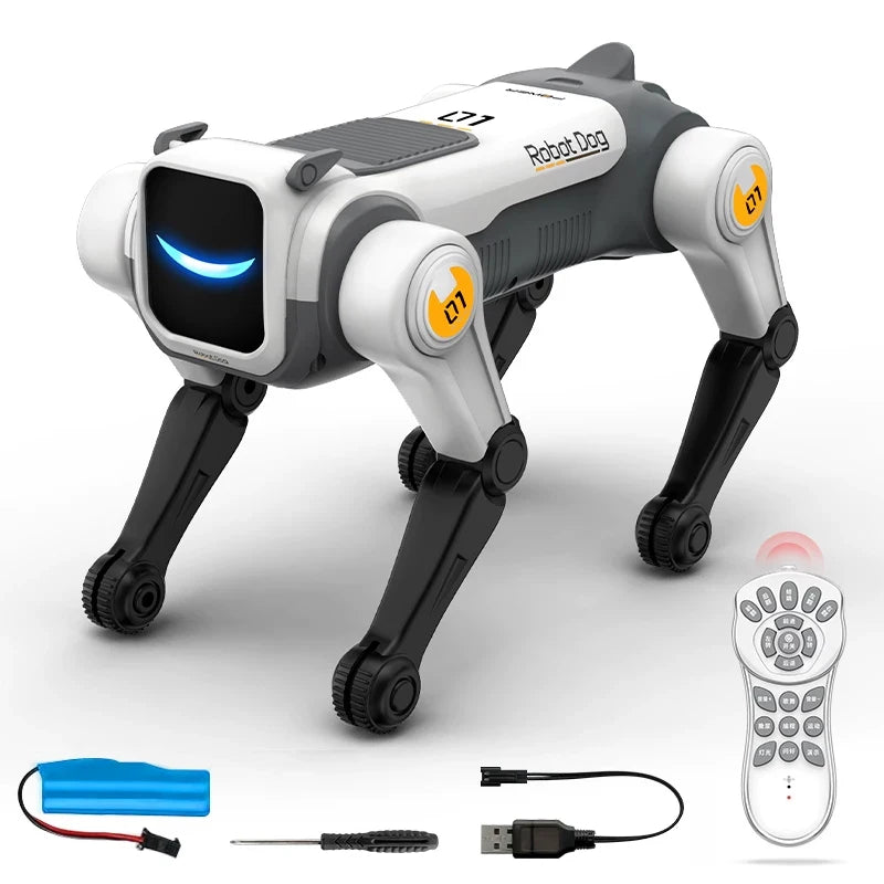 Mechanical Dog Intelligent AI  Robot Dog (Voice Command Programmable)