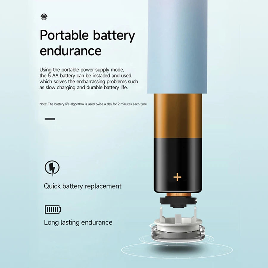 Maintain a bright smile with this electric toothbrush for adults—offering effective cleaning, easy handling, and advanced brushing technology!