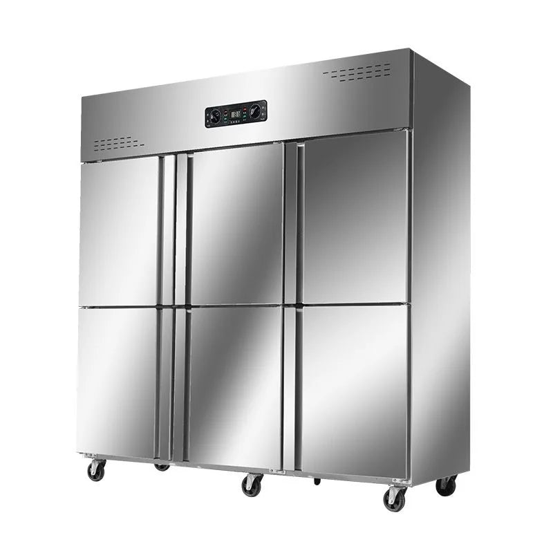 4-Door Commercial Freezer Refrigerator