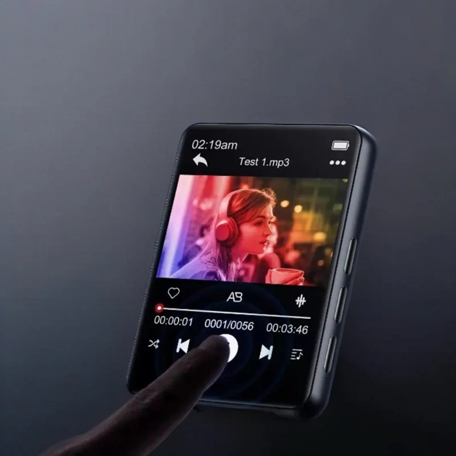 Bluetooth MP3 Player  with Radio & Built-in Speaker (32g)
