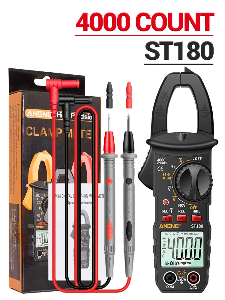 Current Clamp Meter Digital Voltage Tester