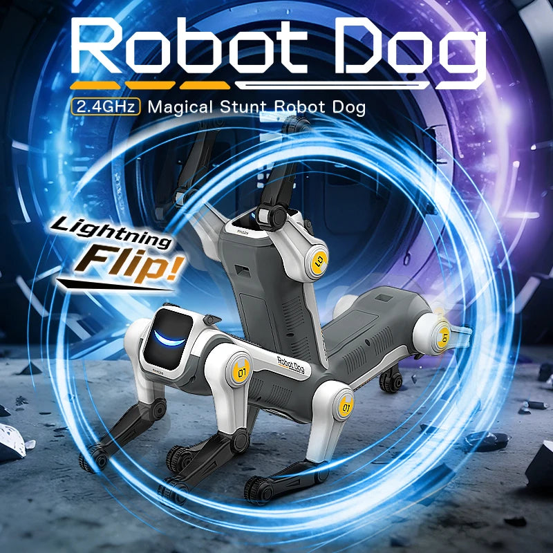 Mechanical Dog Intelligent AI  Robot Dog (Voice Command Programmable)