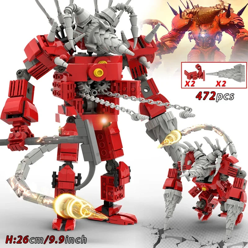 Moc Skibidi Toilet Action Figures Model Building Blocks Camerman Titan Speakerman Surveillance Man TVMan Boys Toys For Kids Gift