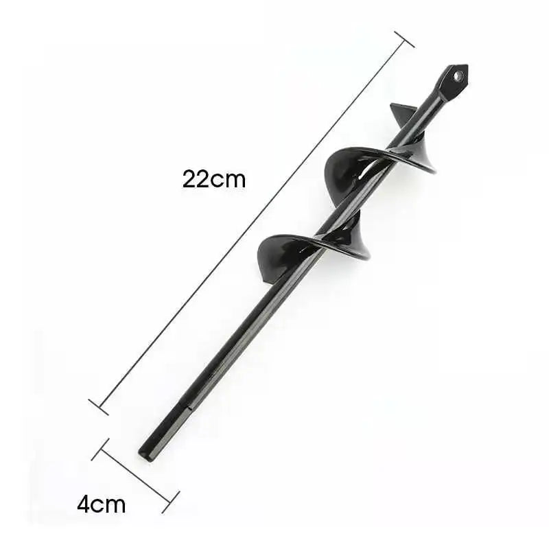 Ground Drill For Garden Soil Drill For Garden Vegetable Patch Digging Tool Ground Drill For Screw Rod Twist Drill