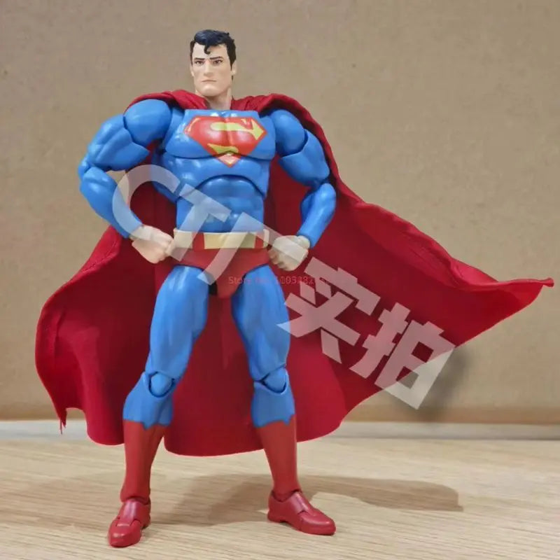 CT MAFEX No.117 Superman (Hush) DC Comics Justice League Articulated Action Figure Collectible Model for Adult Collectors