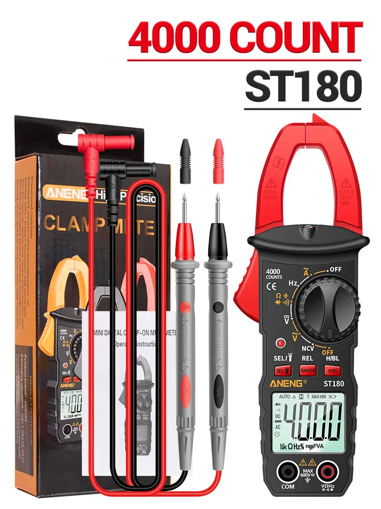 Current Clamp Meter Digital Voltage Tester