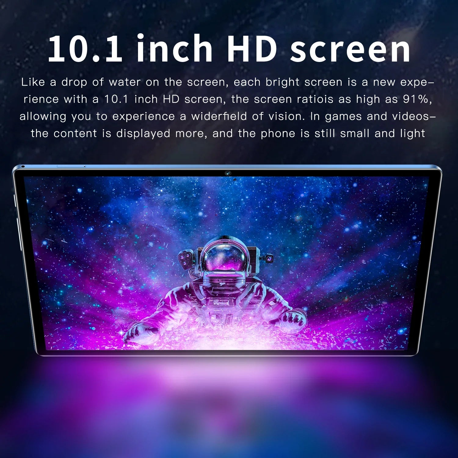 Stay connected and productive with this Android 13 tablet PC—featuring Wi-Fi, Bluetooth, 4GB RAM, 64GB storage, and dual SIM support for versatile use!