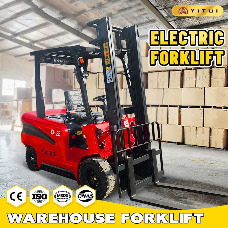 Support Customized With High Quality Generator Electric Forklift 1.5 Tons  Electric Forklift