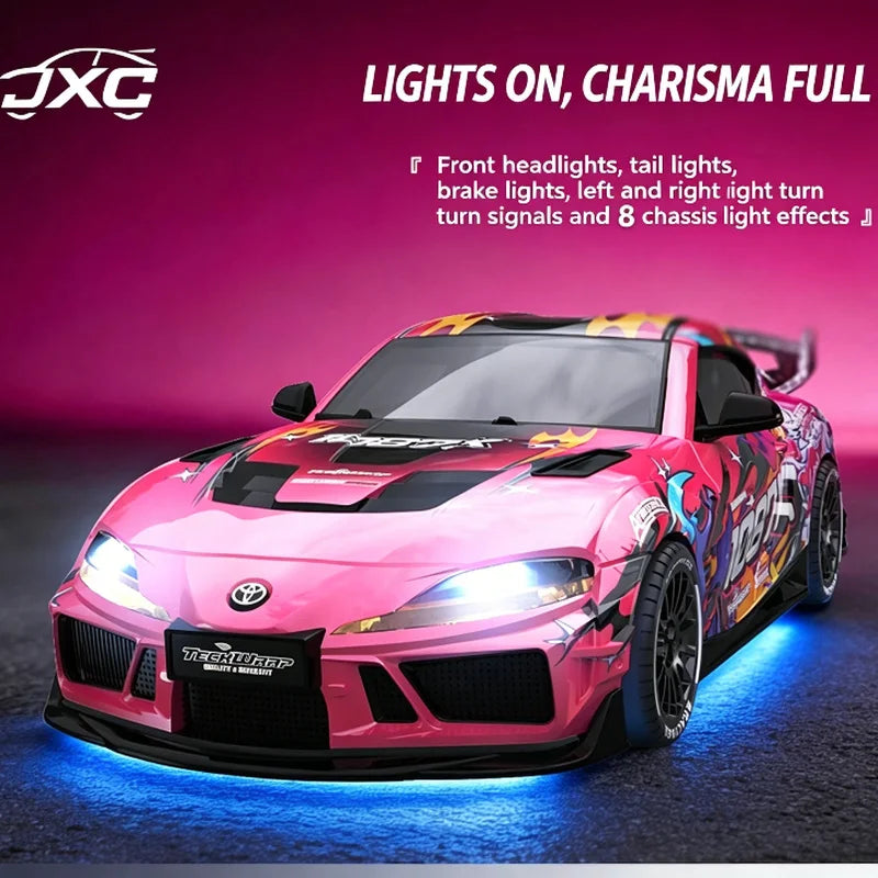 1/43 Supra 1087X Mini Simulation JXC RC Rc Drift Car Vehicle Model Control RTR Four-wheel Drive Modle For Adult Toys