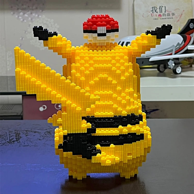 new 5210pcs Anime Diamond Micro Building Blocks Games Model  Mini Bricks Figure Difficult Decompression children Toys Gift