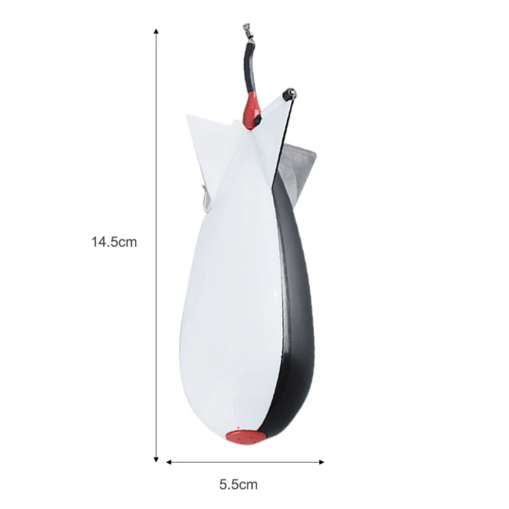 Carp Fishing Rockets Bomb Spomb Fishing Tackle Rocket Feeder Float Attract Container Nesting Device Fishing Tackle Tools