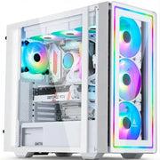 Aotesier Core I7 CPU Affordable Computer Full Set 8G/16G RAM 256GB SSD Home Office Gaming PC Desktop Computer Gamers PC Game