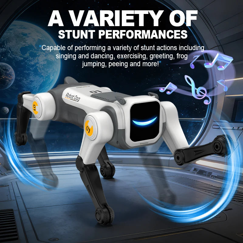 Mechanical Dog Intelligent AI  Robot Dog (Voice Command Programmable)