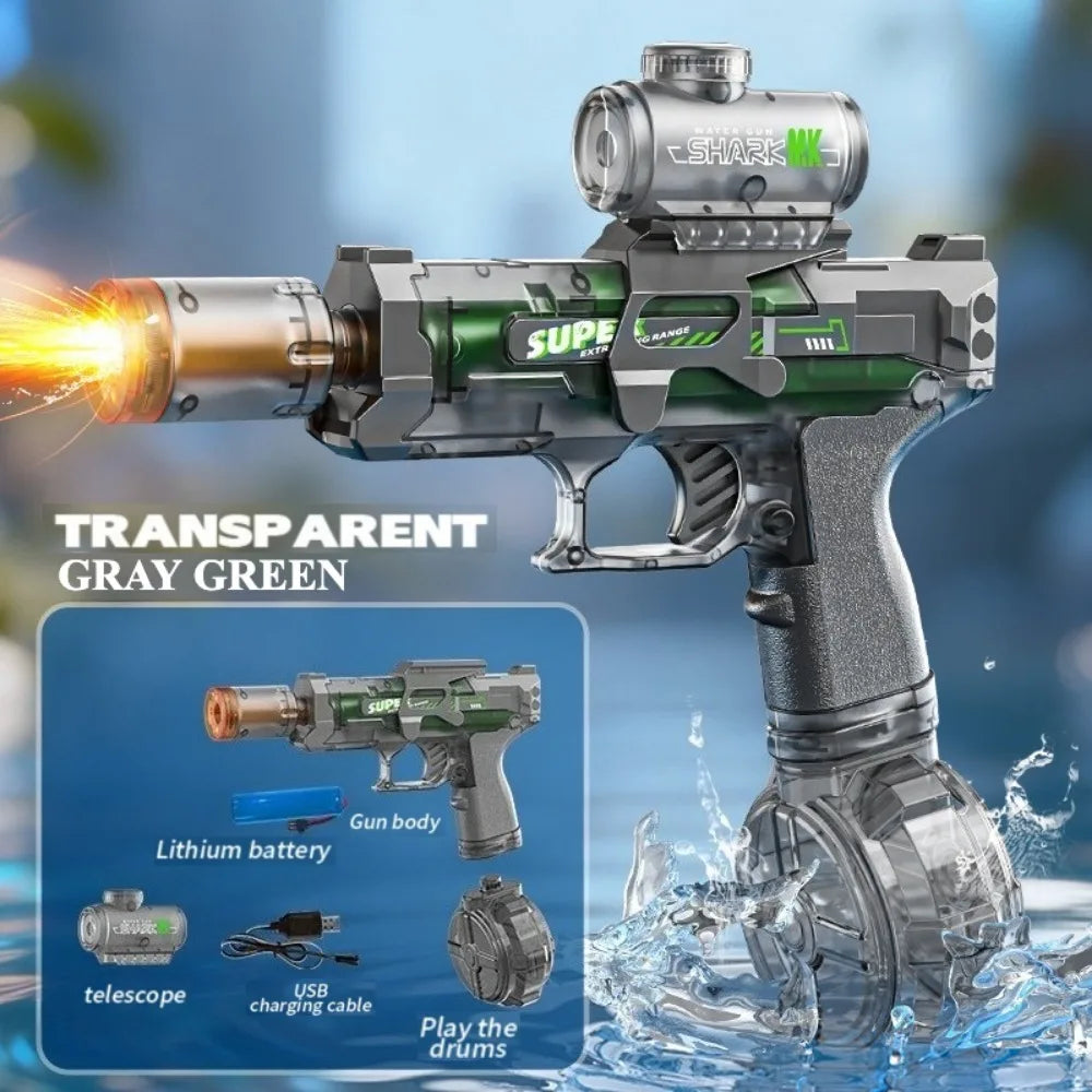 Spider Wrist Press Water Gun Summer Shooting Water Toy Plastic with Gloves Christmas Gift for Children Cosplay Props Games