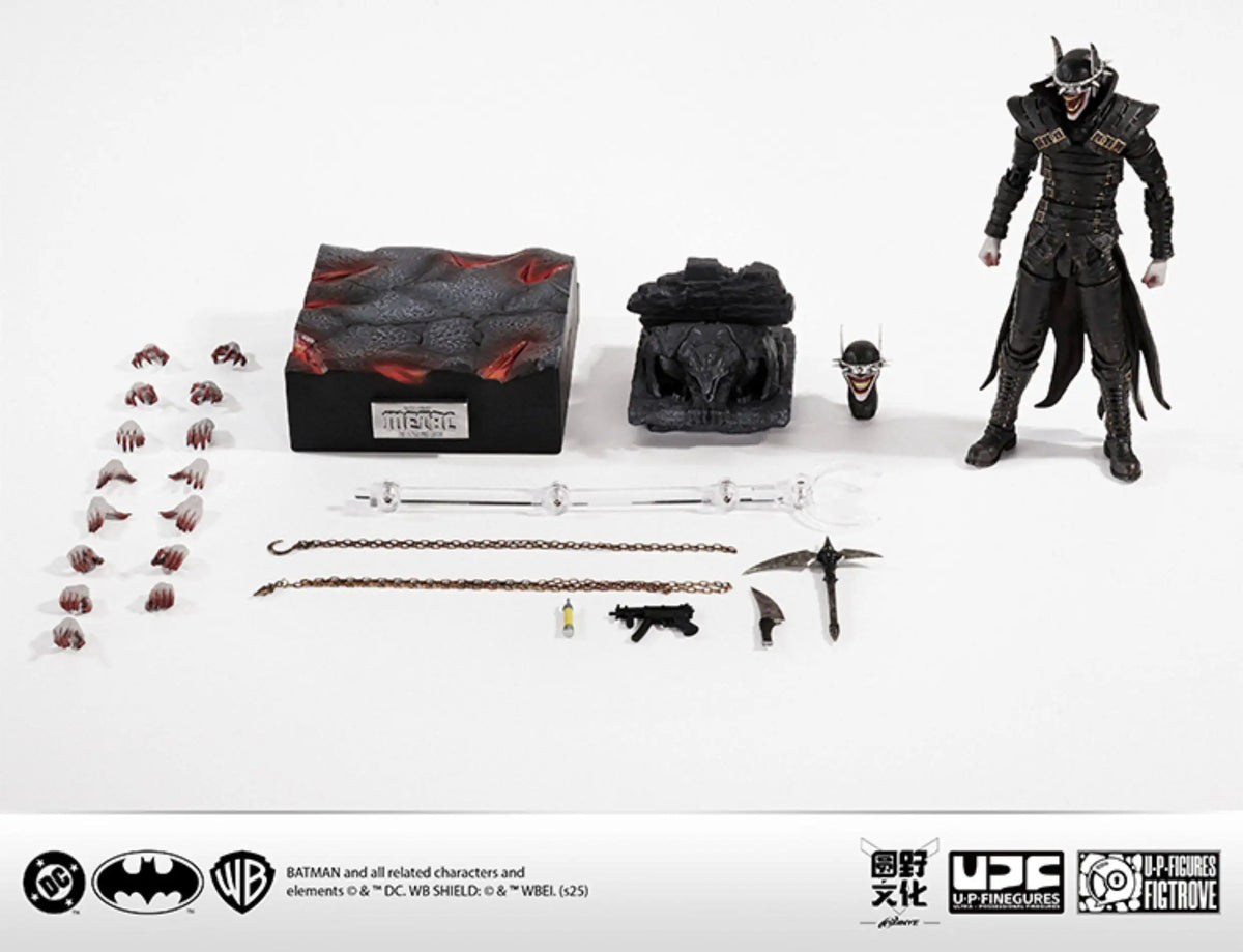 Brand New In Stock Batman Arkham Knight Action Figure LPZZ 1/12 Scale Soldier Warrior Edition Batman Full Set 6-inches Model Toy