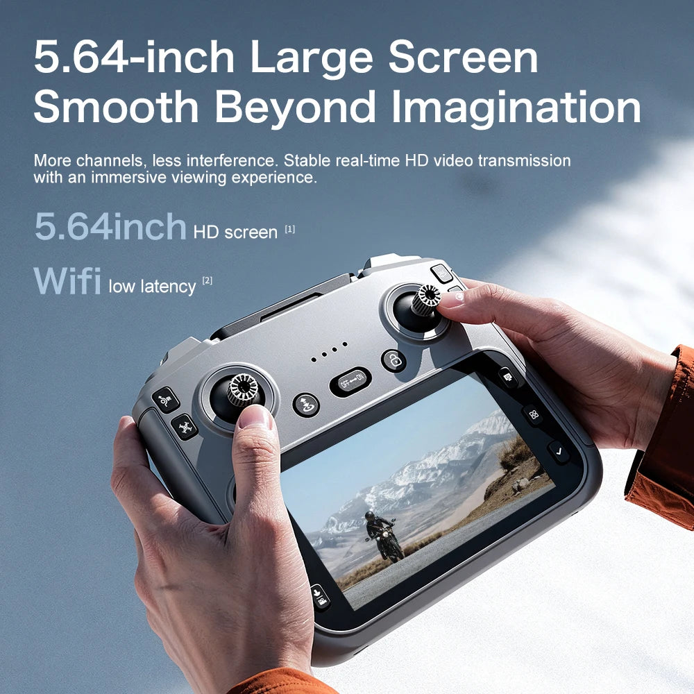 Lenovo GT50 Drone Professional 8K HD Camera 5G Brushless Motor Aerial Photography Optical Flow with screen RC Quadcopter