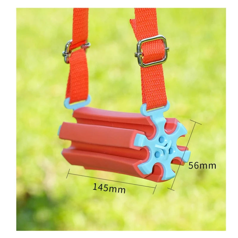 New Portable Golf Club Carrier 6-Club Retainer Clips with Adjustable Strap Lightweight Golf Club Holder for Outdoor Sports