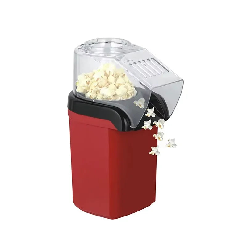 Indulge in quick and tasty snacks at home with this premium electric popcorn maker. The mini hot air corn popper features fast heating and a stylish design, making it perfect for convenient and delicious popcorn treats!
