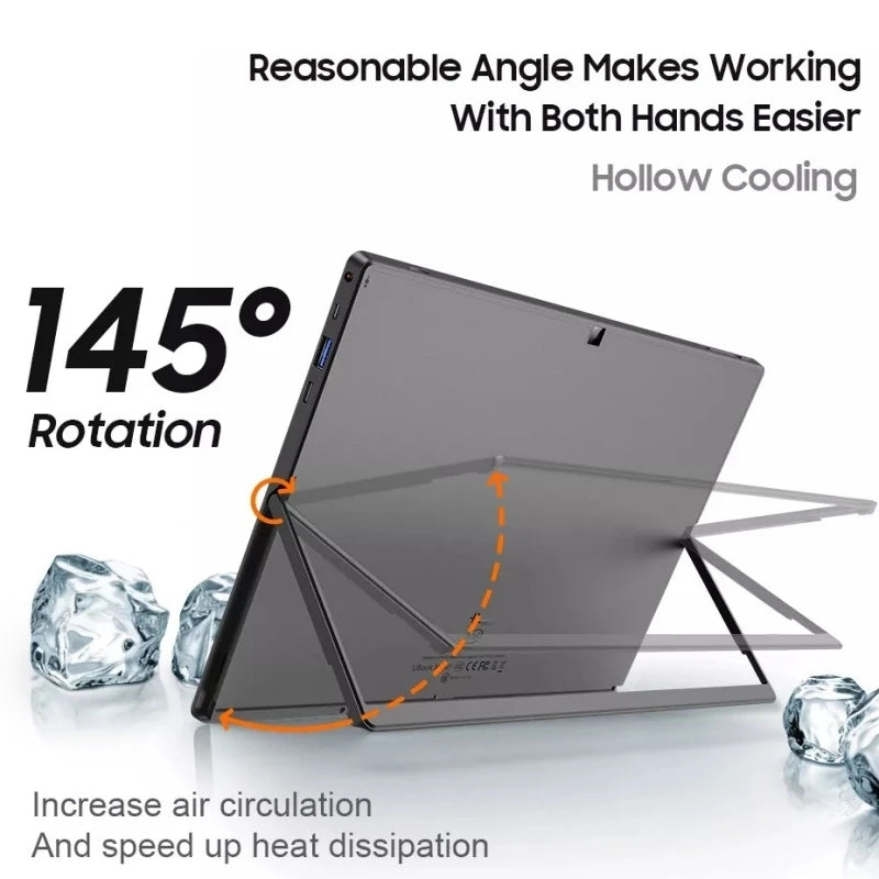 10.1 INCH 4GB RAM 64GB ROM Windows 11 Tablet PC N3350 64bit 1920 x 1200 IPS  Dual Camera DC USB 3.0 Type-C Micro HDMI-Compatible