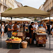 10x10 Pop Up Canopy Tent Outdoor, Portable Instant Heavy Duty Commercial Canopies Shelter  UPF50Coated for Patio Party