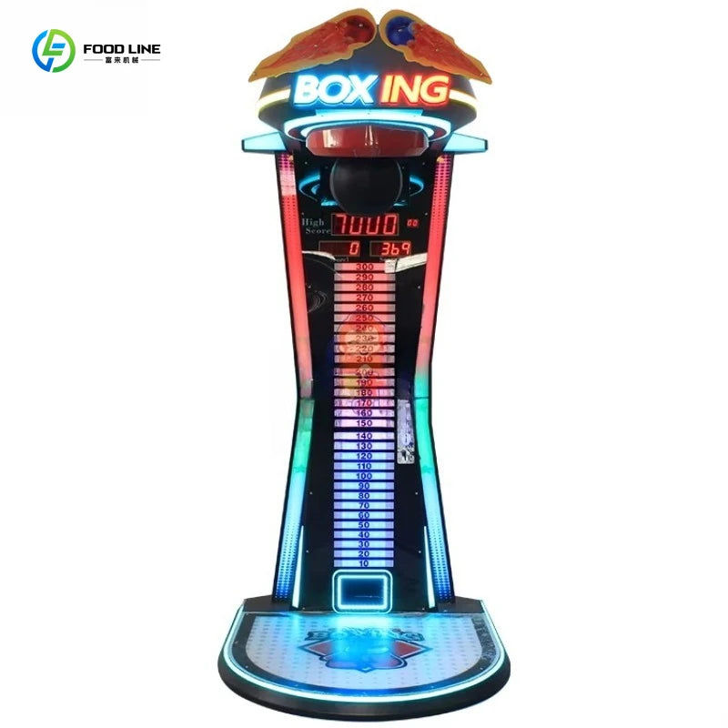 Customized Boxing Arcade Machine Electronic Boxing Device Sports Workouts Amazing Profit Production