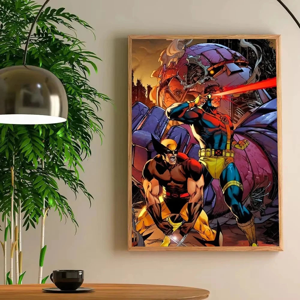 1pc X-X-M-MEN Classic Movies Poster Poster Art Print Bar Living Room Furniture Decor