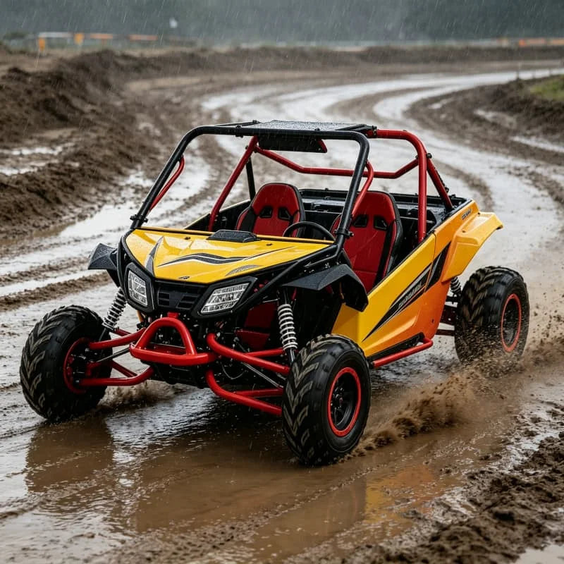 Sport Beach Buggy 200cc 4x4 Off Road Go Kart With High Performance Suspension For Sand Dune Racing For Speed