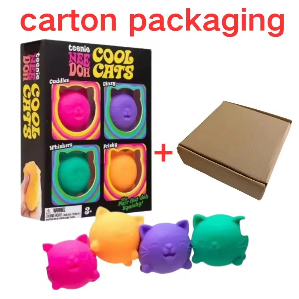 Squishy Schylling NeeDoh Nice Cube Sensory Squeeze Toy Super Squishy Stress Relief Anxiety Sensory Tool Stress Reliever Toys