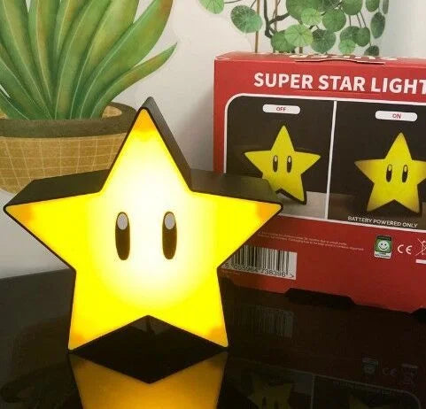 2026 New Super Star Light Cartoon Figure Led Music Night Light Sound Usb Charging Desk Lamp For Gifts Xmas Toys Wholesale Gifts