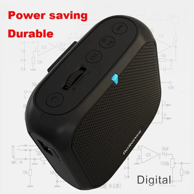Enhance your sound with this all-in-one microphone loudspeaker and voice amplifier recorder—perfect for clear presentations, performances, and recordings!