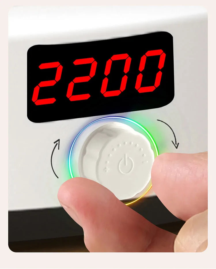 DMWD 2200W Electric Induction Cooker Household Round Smart Heat Plate Creative Precise Control Cookers Hob Cooktop Plate Hot Pot