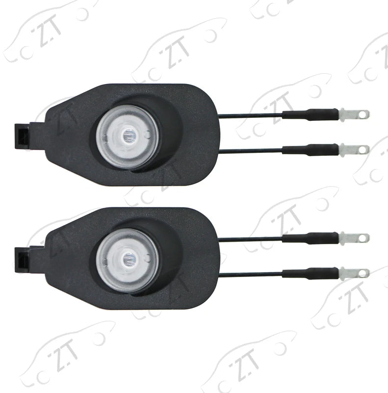 For Ford Mustang 2013-2022 Side Rearview Mirror Welcome Icon Lights HD LED Projector Ghost Shadow Lamp Modification Never Fade