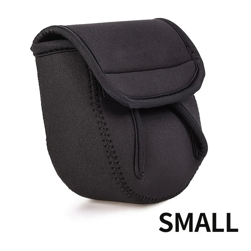 S/M/L Spinning Fishing Reel Cover with Adjustable Strap,  Outdoor Reel Bag for Bump and Scratch Protection