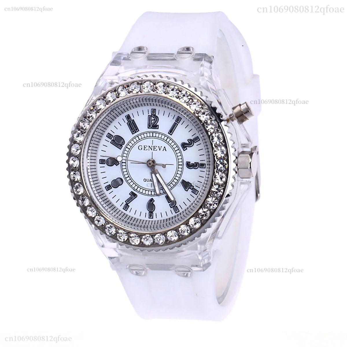 Luminous Colorful LED Luminous Watch for Male and Female Students, Fluorescent Quartz Hand for Male and Female Students