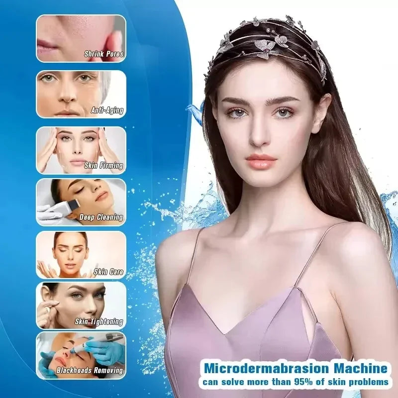 Hot selling 14 in 1 Diamond Peeling Hydro facial machine water jet Aqua facial Vacuum Skin Care Cleaning lifting bubble spa