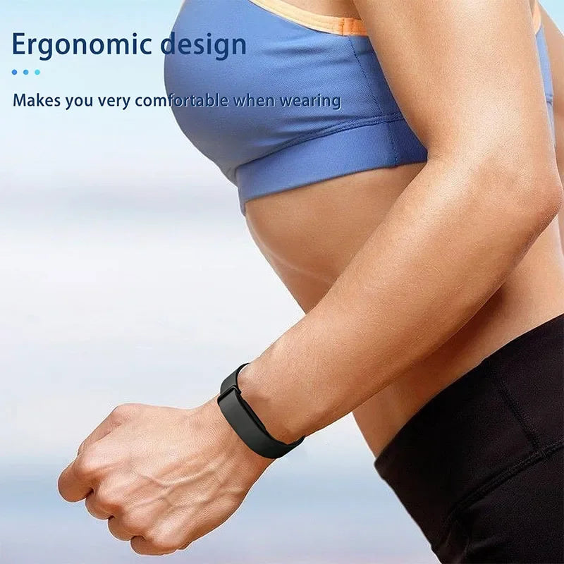 Waterproof Fitness Silicone Soft Sport Band for Google Fitbit Air Adjustable Replaceable Portable Multi-Purpose Everyday Wear