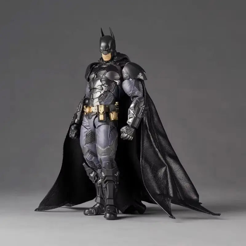 Factory Kaiyodo Amazing Yamaguchi Revoltech Batman Arkham Knight Ver Movie Action Figures Collection Ko Model Custom Toy