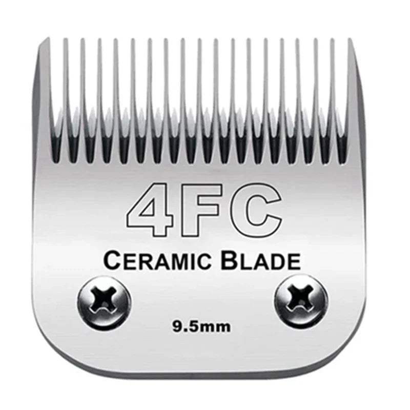 Detachable Pet Dog Cat Grooming Clipper Ceramic Blade Compatible with Most Andis,Oster A5,Wahl KM10 Series Animals Clippers