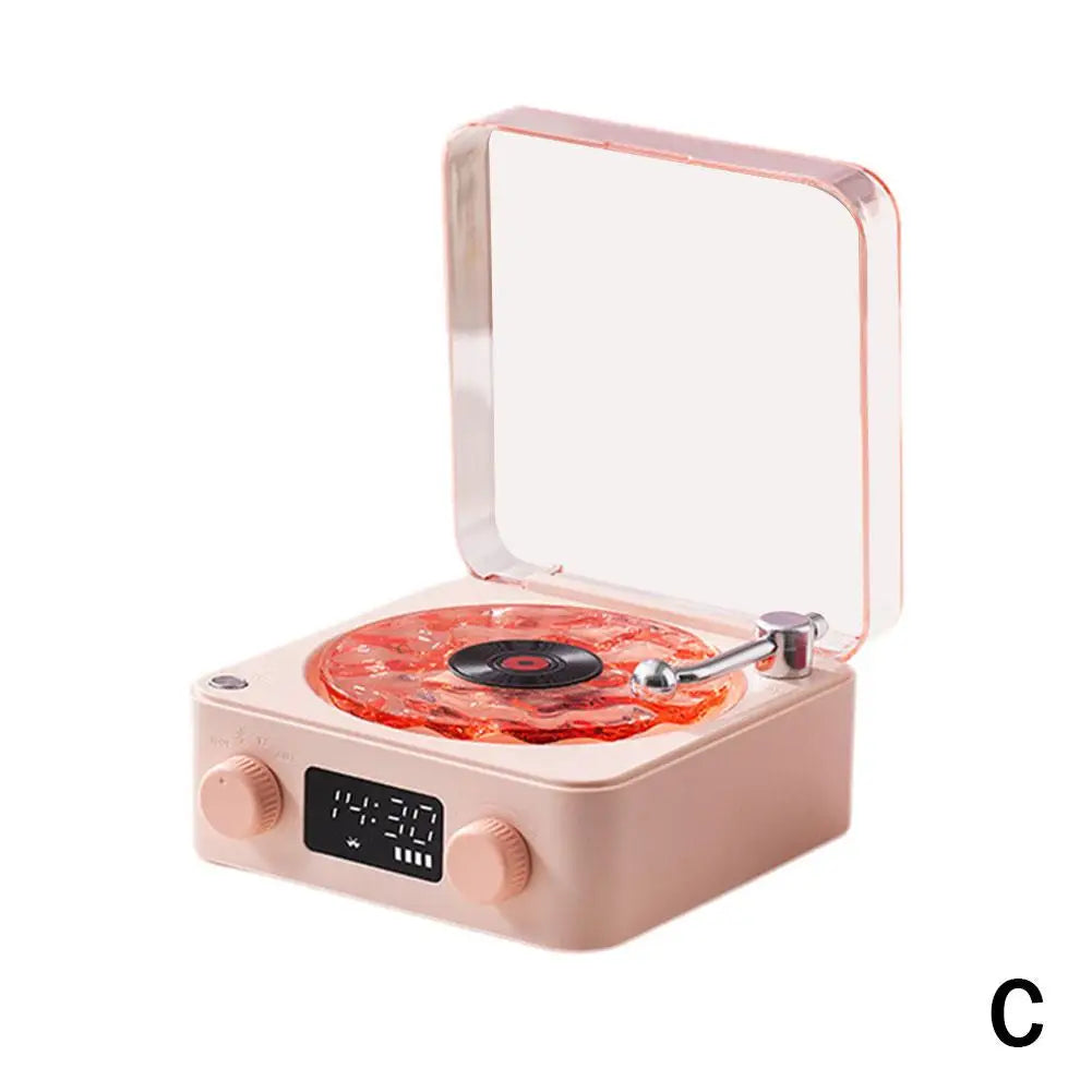 Bluetooth Speaker  (Retro Turntable)