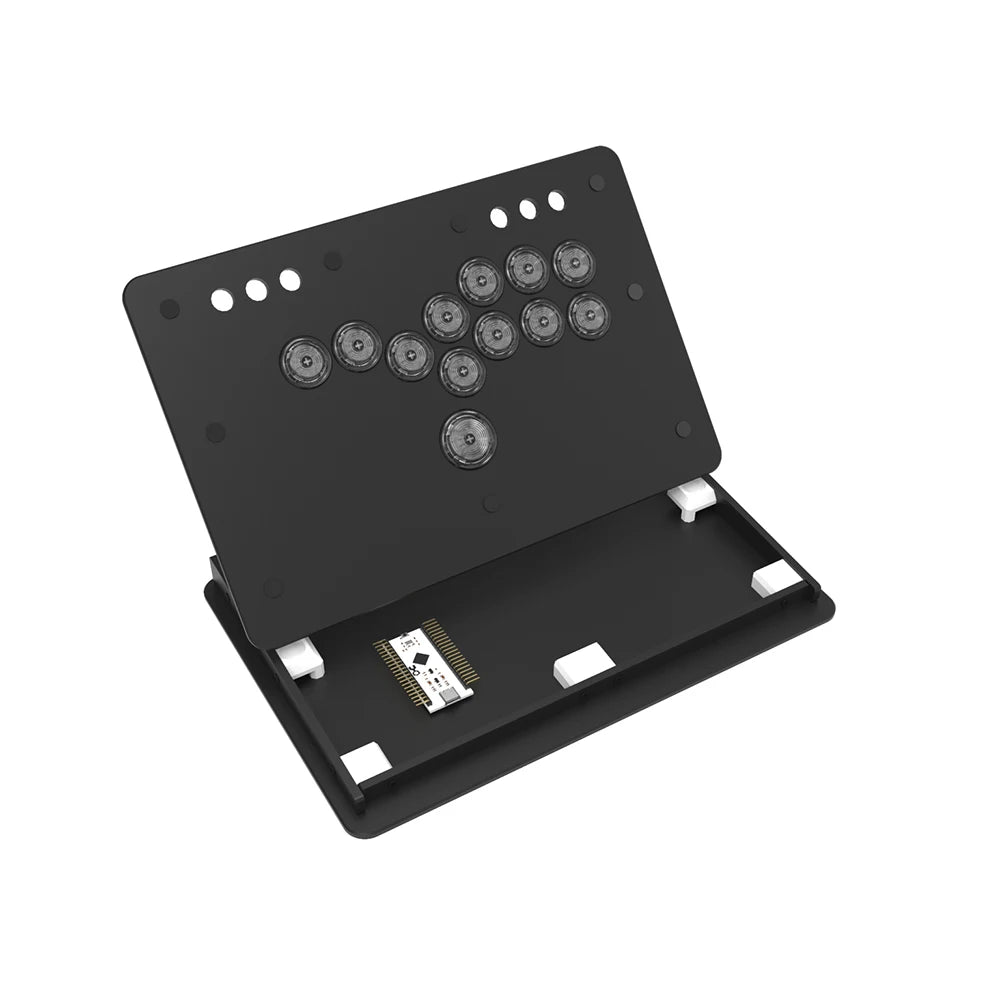 Punk Workshop Mini HitBox SOCD Fighting Stick Controller Newest Version Support Switch/PC (Windows®11 / 10) Handle Fight Console