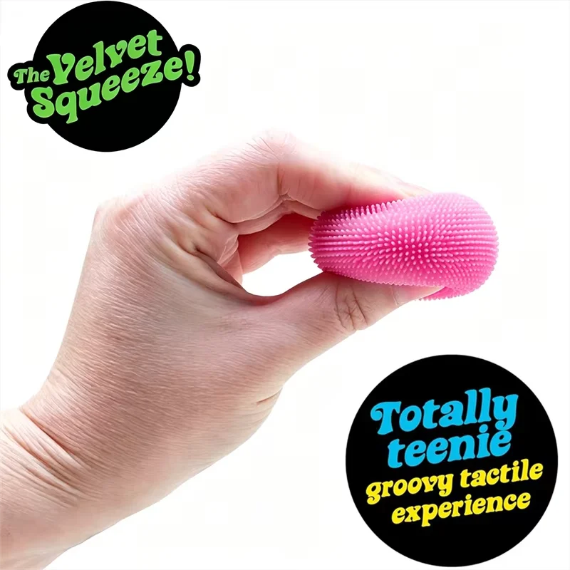 NeeDoh Fuzz Ball Blind Box Series Desktop Ornament Stress Relief Toys Suitable For People Under Pressure Fun Soft Stress Ball