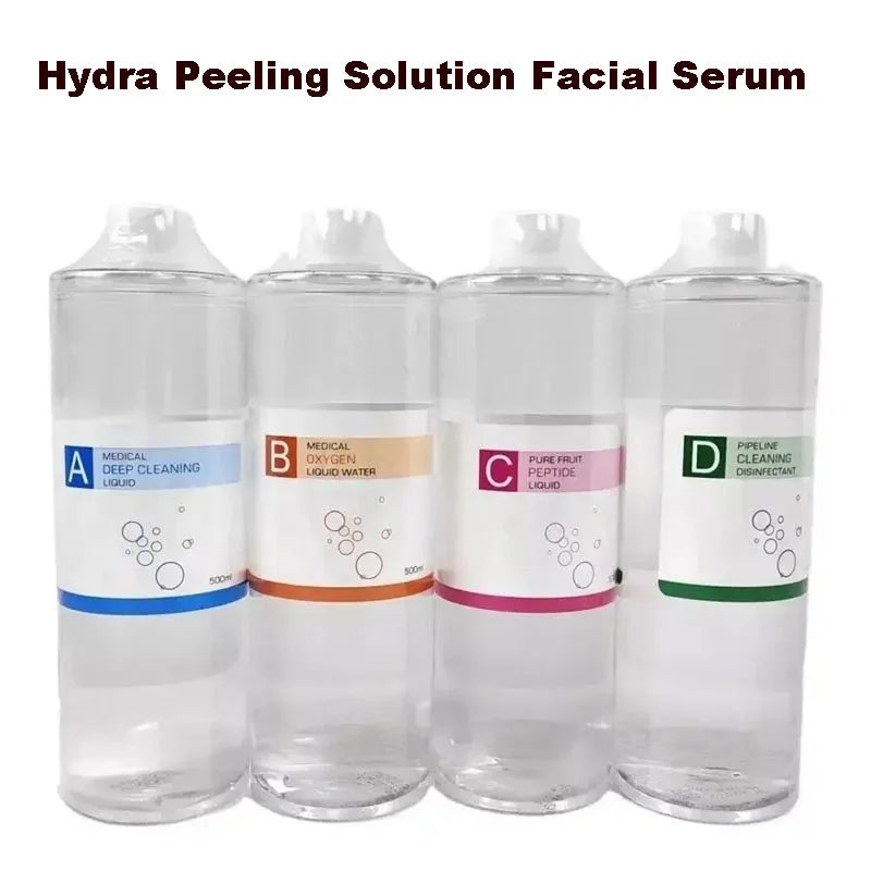 Enhance your skincare routine with this Aqua Hydra Peeling Solution facial serum. Formulated for use with dermabrasion beauty care machines, this serum helps hydrate and rejuvenate the skin for a radiant complexion.