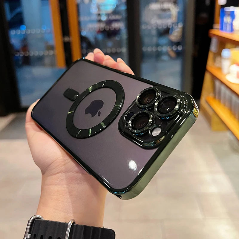 Wireless Charging iPhone 11 12 13 14 15 16 17 Pro Max Air Plus Shockproof Cover