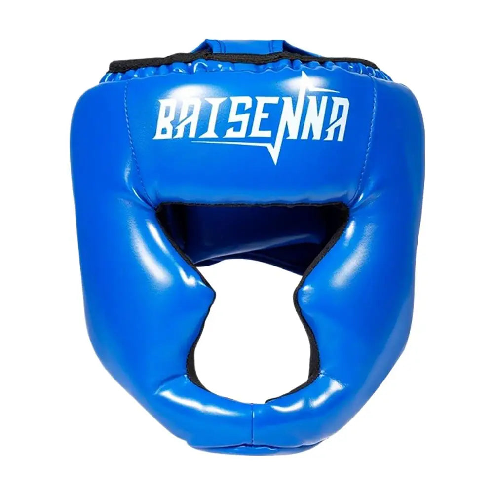 Kick Boxing Helmet for Adult & Kids PU Muay Thai Equipment Headgear Guard Training Taekwondo Head Boxing Sparring Gym
