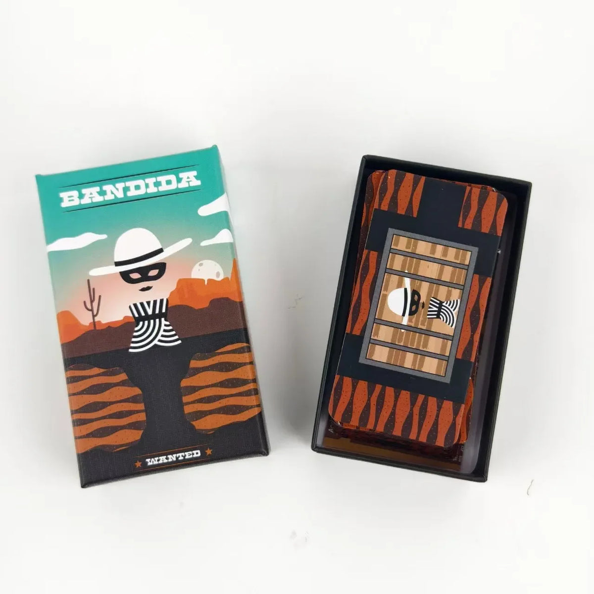 Hot Bandido Bandida Family Strategy Card Game 1-4 Players Party Fun Chinese English Explanations Christmas Bilingual Game Night