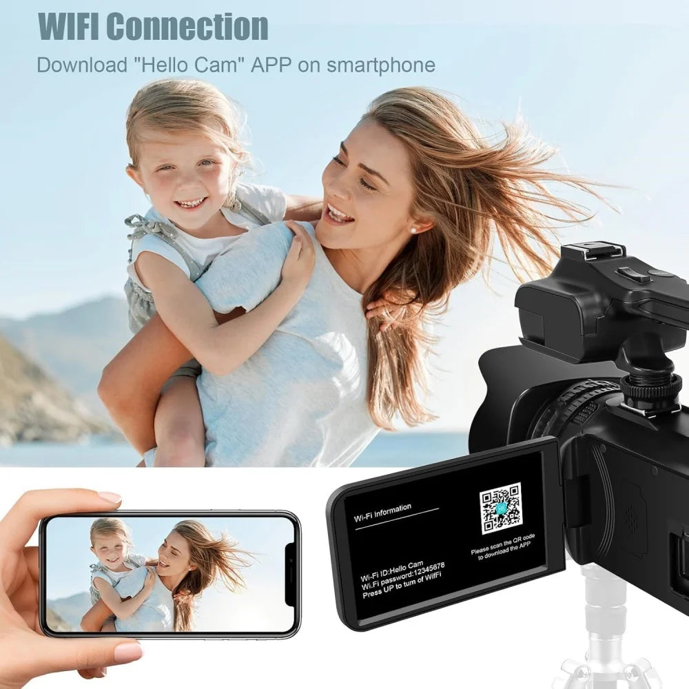 4K Professional Camcorder