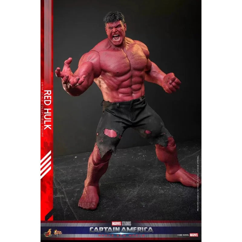 Original HT Marvel Legends Series MMS797 CAPTAIN AMERICA BRAVE NEW WORLD RED HULK Action Figure Model Gift