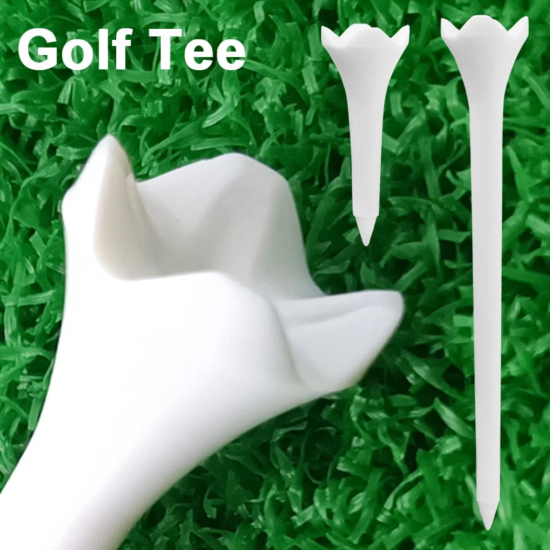 30pcs 38mm 83mm Length Professional Tee System Plastic Golf Tees Maximizing Performance Off The Tee Golf Accessories For Golfers