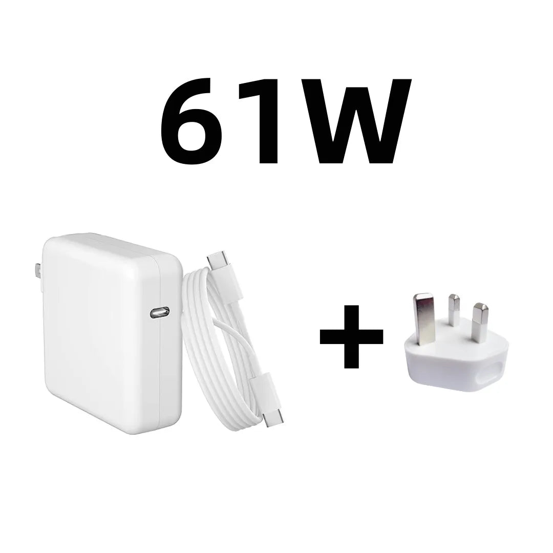 30W 61W 87W 96W 100W 118W PD USB-C Notebook Laptops Power Adapter Type-C Fast Charger For MacBook Pro 12 inch 13 inch Touch Bar